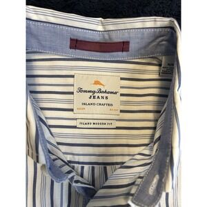 Tommy Bahama Button Down Shirt Men M Island Modern Fit Western  Beach Vacation
